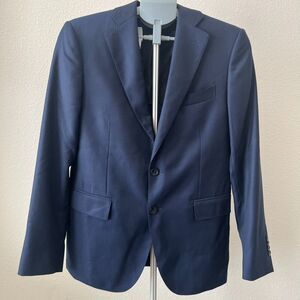 Spada Roma Blazer Jacket Men 48 Navy Blue Loro Piana Wool Single Breasted Formal